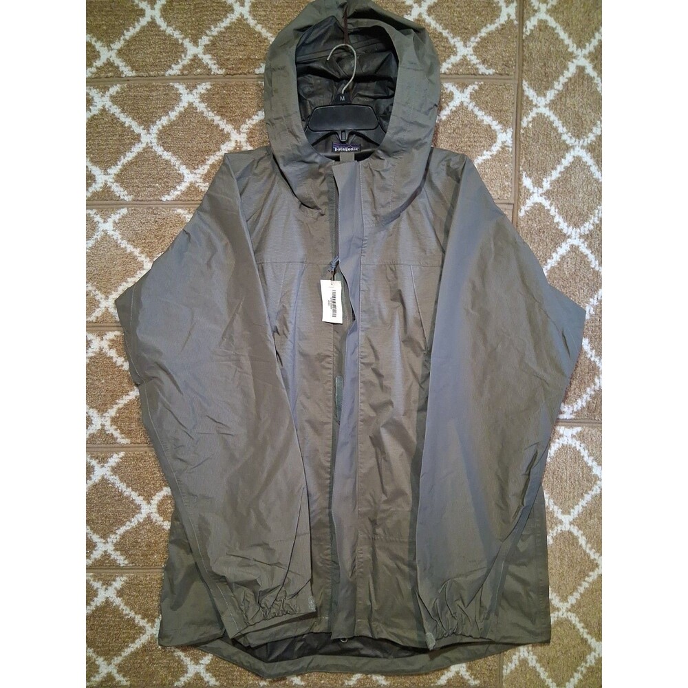Patagonia Military MARS PCU Level  Gore-Tex Rain Jacket Men Lrg Alpha Grey *READ